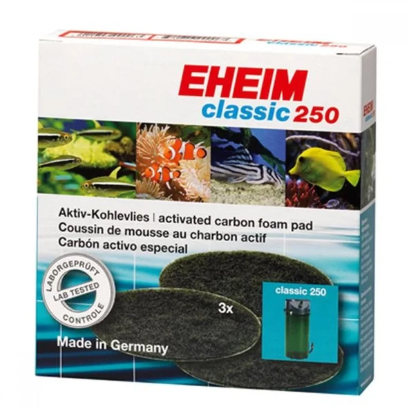 Eheim 2213 Classic 250 Karbonlu Yedek Sünger 3 Adet ürün görseli 1
