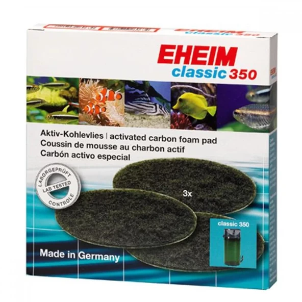 Eheim 2215 Classic 350 Karbonlu Yedek Sünger 3 Adet ürün görseli 1