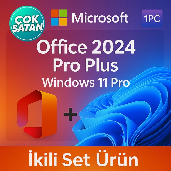 WİNDOWS 11 PRO + OFFİCE 2024 PRO PLUS LİSANS ANAHTARI - Resim 2