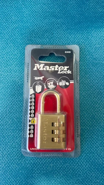 Masterlock 630 3 Şifreli Kilit 30 mm - Resim 4