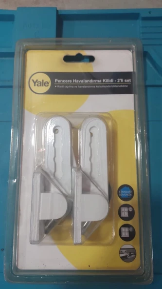 Yale Pencere Havalandırma kilidi 2 li Set ürün görseli 1