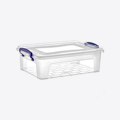 6 lt. Clear Box Saklama Kabı-355 x 231 x 113-30154 ürün görseli 1