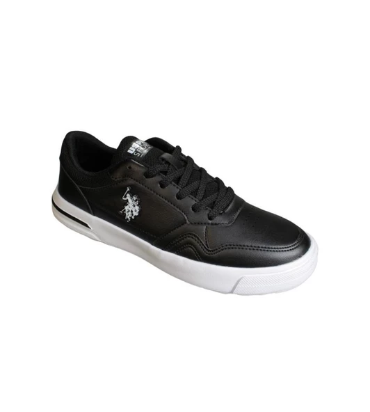 U.S.POLO ASSN Erkek Beyaz Siyah Sneaker Spor Ayakkabı ürün görseli 1