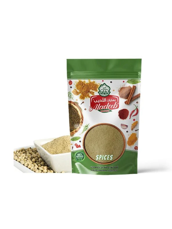 ALADEEB Toz Beyaz Biber  50 gram ürün görseli 1