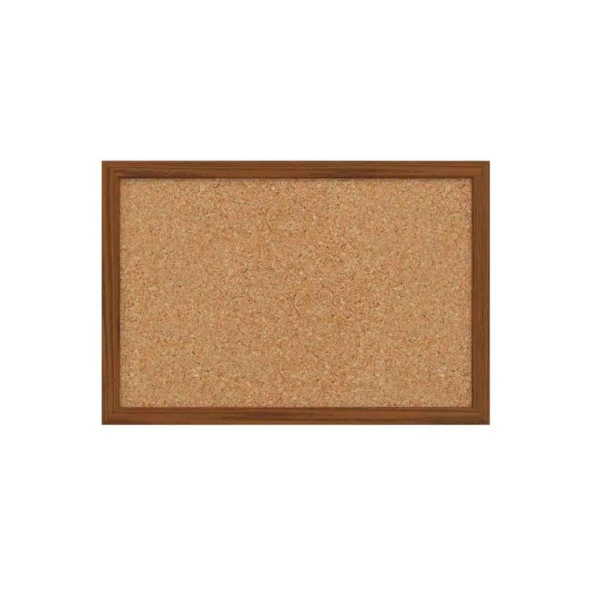 Panda 60x90 cm Mdf Çerçeve Duvara Monte Mantar Pano PAN103 ürün görseli 1