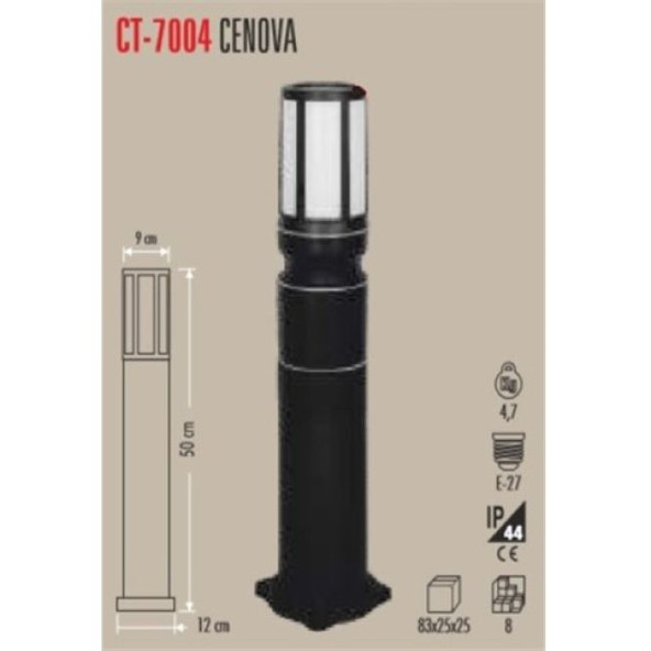 Cata CT-7004  Cenova Bahçe Armatürü ürün görseli 1