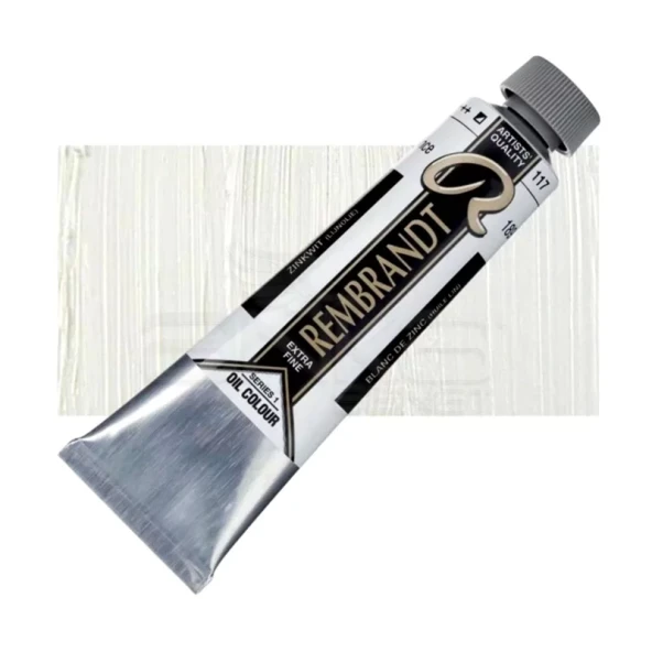 Rembrandt 40ml Yağlı Boya Seri:1 No:117 Zinc White ürün görseli 1
