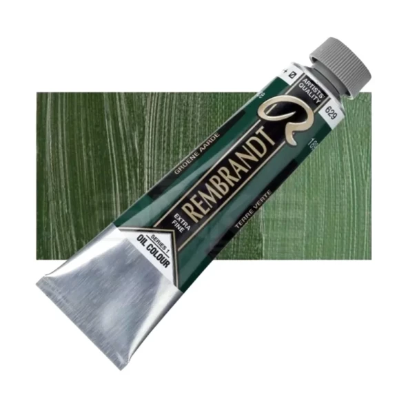 Rembrandt 40ml Yağlı Boya Seri:1 No:629 Green Earth ürün görseli 1