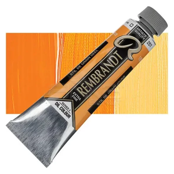 Rembrandt 40ml Yağlı Boya Seri:3 No:251 Stil de Grain Yellow ürün görseli 1