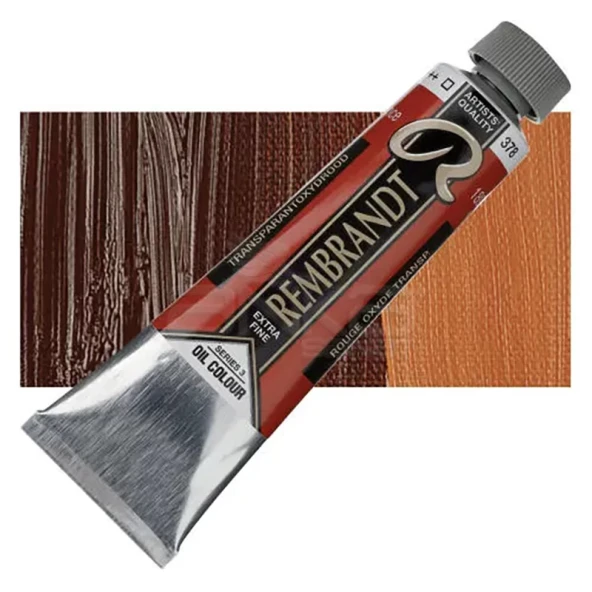 Rembrandt 40ml Yağlı Boya Seri:3 No:378 Transp.ox. Red ürün görseli 1