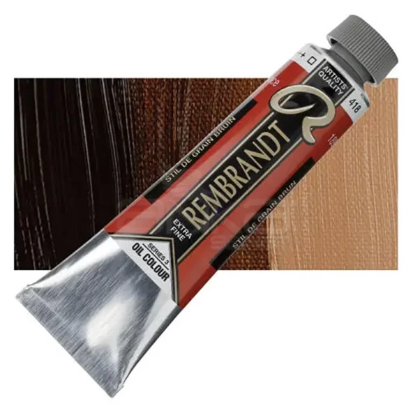 Rembrandt 40ml Yağlı Boya Seri:3 No:418 Stil De Grain Brown ürün görseli 1