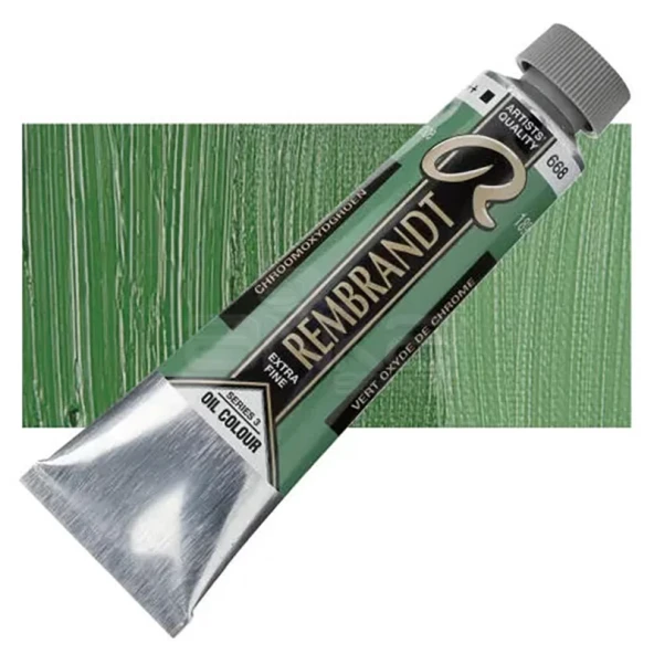 Rembrandt 40ml Yağlı Boya Seri:3 No:668 Chromium ox.Green ürün görseli 1