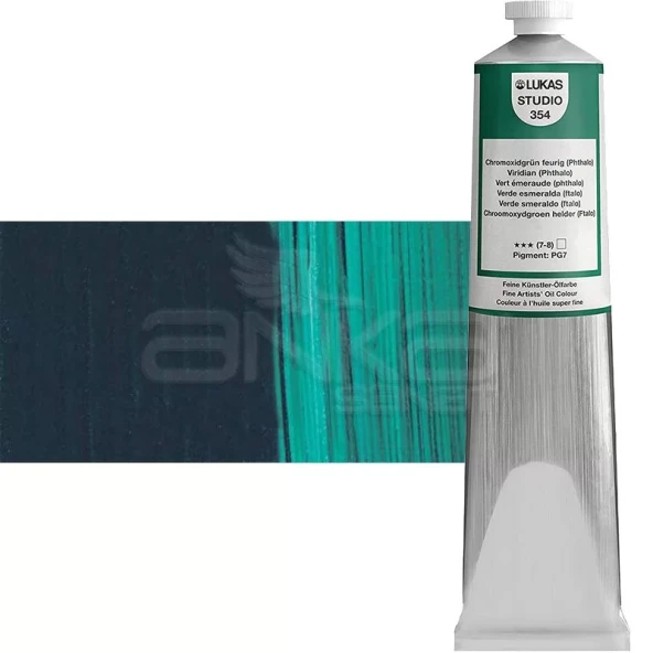 Lukas Studio Yağlı Boya 200ml 354 Viridian ürün görseli 1