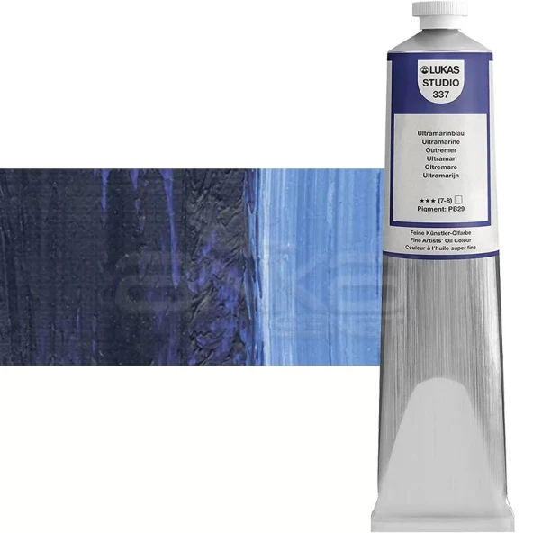 Lukas Studio Yağlı Boya 200ml 337 Ultramarine Deep ürün görseli 1