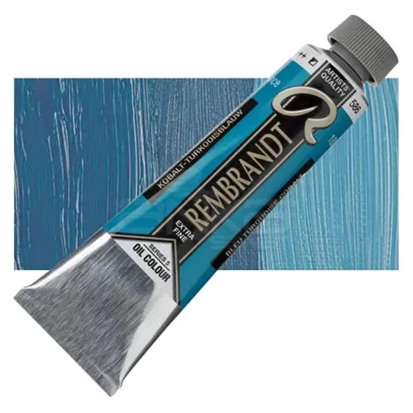 Rembrandt 40ml Yağlı Boya Seri:5 No:586 Cobalt Turq. Blue ürün görseli 1