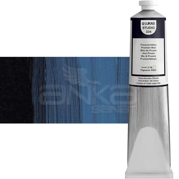 Lukas Studio Yağlı Boya 200ml 334 Prussian Blue ürün görseli 1