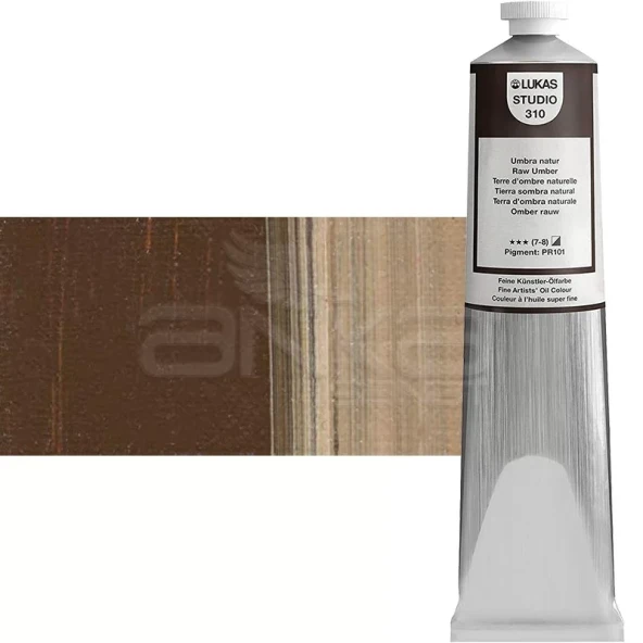 Lukas Studio Yağlı Boya 200ml 310 Raw Umber ürün görseli 1
