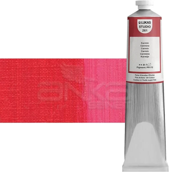 Lukas Studio Yağlı Boya 200ml 261 Carmine ürün görseli 1