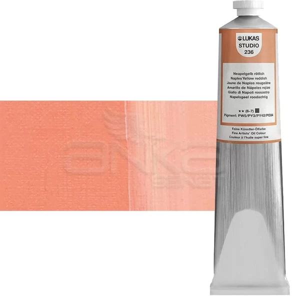 Lukas Studio Yağlı Boya 200ml 236 Naples Yellow Reddish ürün görseli 1