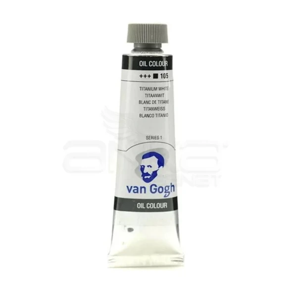 Van Gogh 40ml Yağlı Boya Seri:1 No:105 Titanium White ürün görseli 1