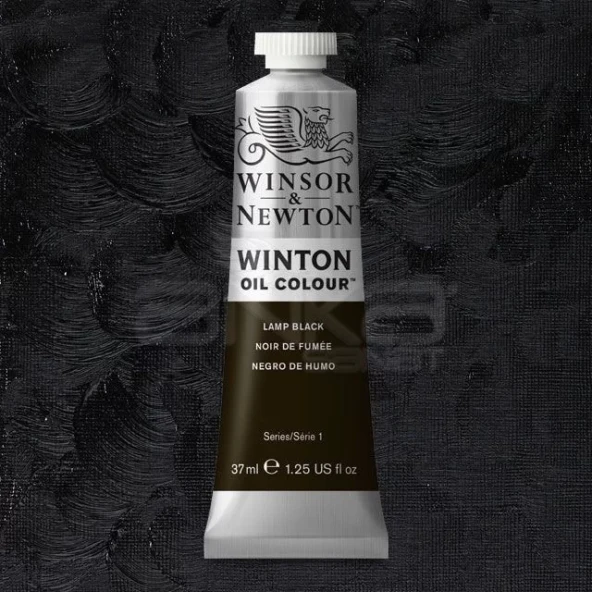 Winsor & Newton Winton Yağlı Boya 37ml 337 Lamp Black ürün görseli 1