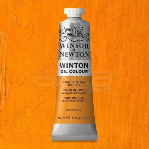 Winsor & Newton Winton Yağlı Boya 37ml 115 Cadmium Yellow Deep Hue ürün görseli 1