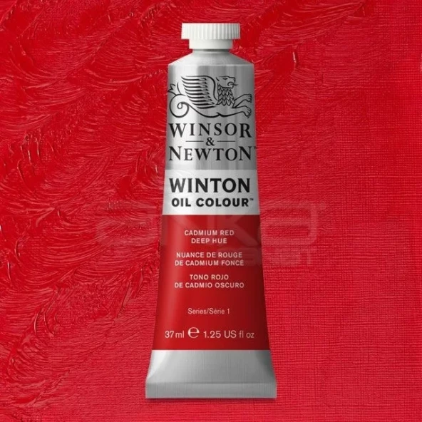 Winsor & Newton Winton Yağlı Boya 37ml 098 Cadmium Red Deep Hue ürün görseli 1
