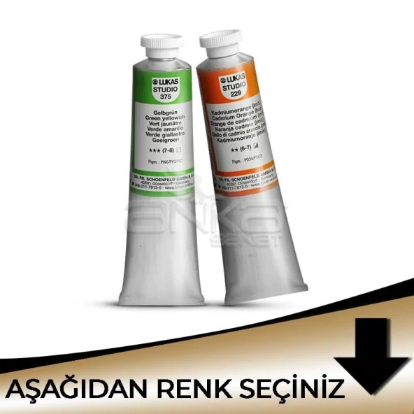 Lukas Studio Yağlı Boya 37ml Metalik Tonlar ürün görseli 1