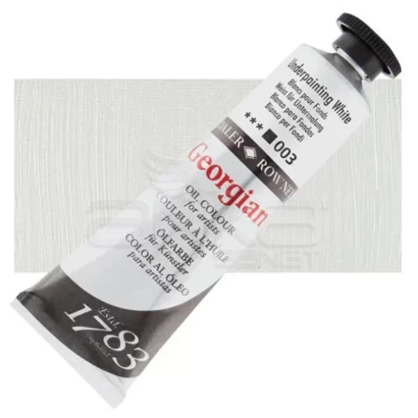 Daler Rowney Georgian Yağlı Boya 225ml 003 Underpainting White ürün görseli 1