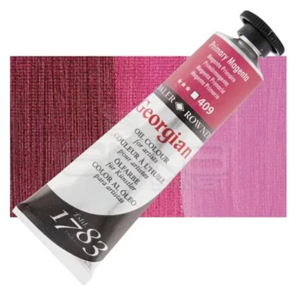 Daler Rowney Georgian Yağlı Boya 225ml 409 Permanent Magenta ürün görseli 1