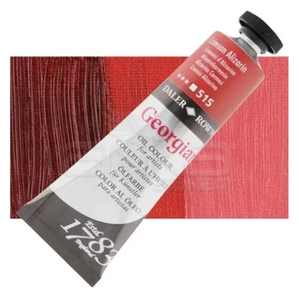 Daler Rowney Georgian Yağlı Boya 225ml 515 Crimson Alizarin ürün görseli 1