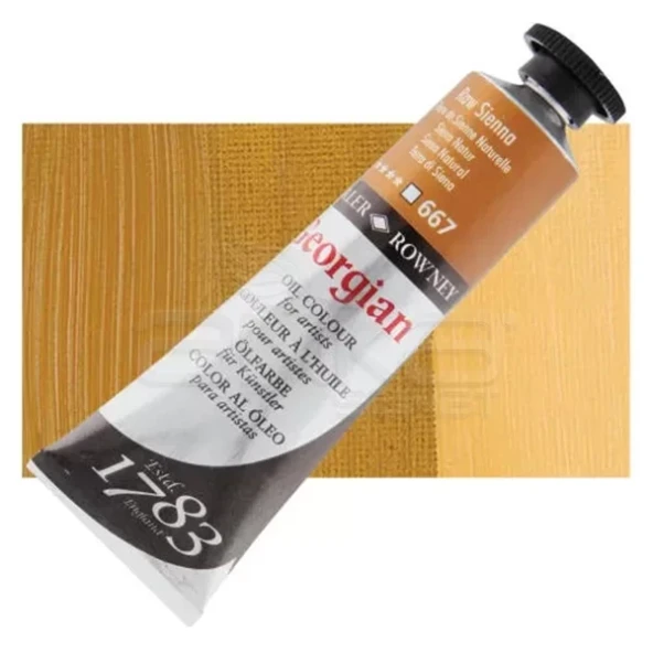 Daler Rowney Georgian Yağlı Boya 38ml No:667 Raw Sienna ürün görseli 1