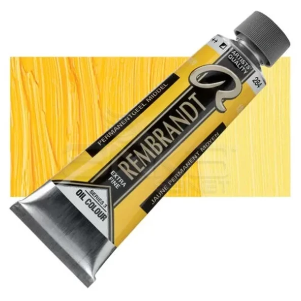 Rembrandt Yağlı Boya 150ml Seri 3 No: 284 Permanent Yellow Medium ürün görseli 1