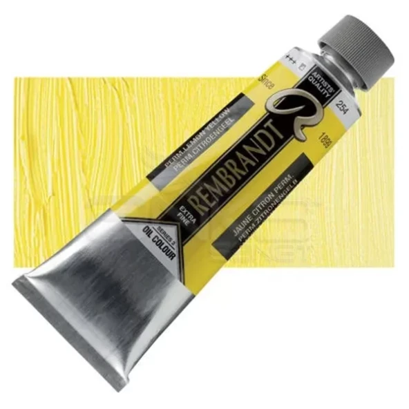 Rembrandt Yağlı Boya 150ml Seri 3 No: 254 Permanent Lemon Yellow ürün görseli 1