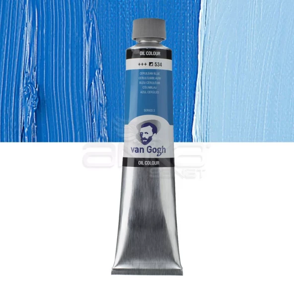 Van Gogh Yağlı Boya 200ml Seri:2 No:534 Cerulean Blue ürün görseli 1