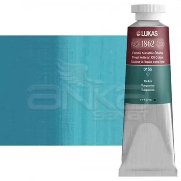 Lukas 1862 37ml Yağlı Boya Seri:1 No:0155 Turquoise ürün görseli 1