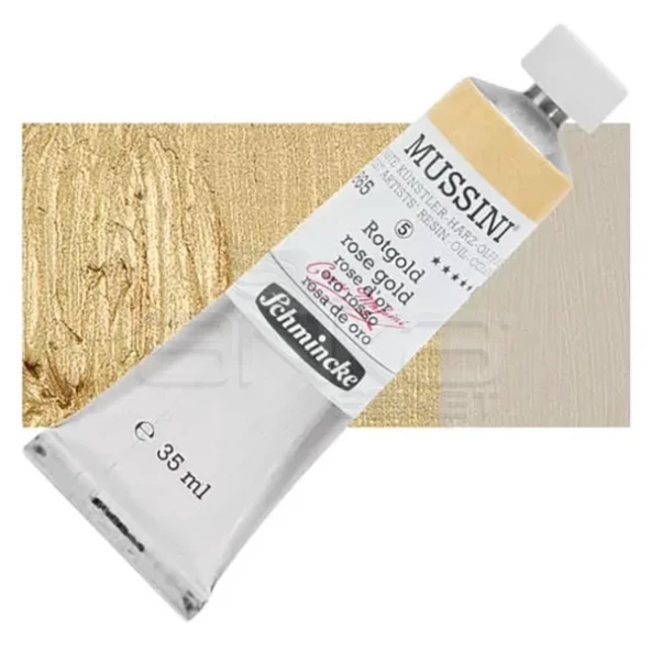 Mussini 35ml Yağlı Boya Seri:5 No:865 Rose Gold ürün görseli 1