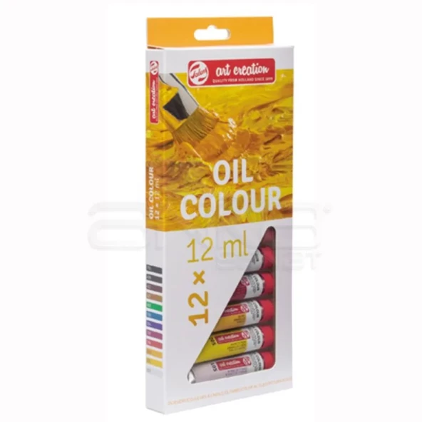 Talens Art Creation Yağlı Boya Seti 12x12ml ürün görseli 1