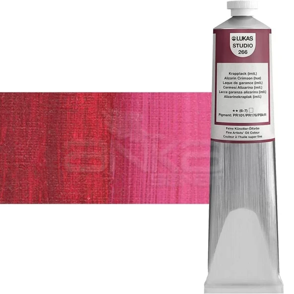 Lukas Studio Yağlı Boya 200ml 266 Alizarine Crimson ürün görseli 1