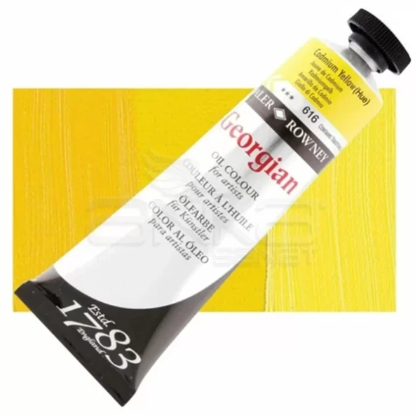 Daler Rowney Georgian Yağlı Boya 225ml 616 Cadmium Yellow Hue ürün görseli 1