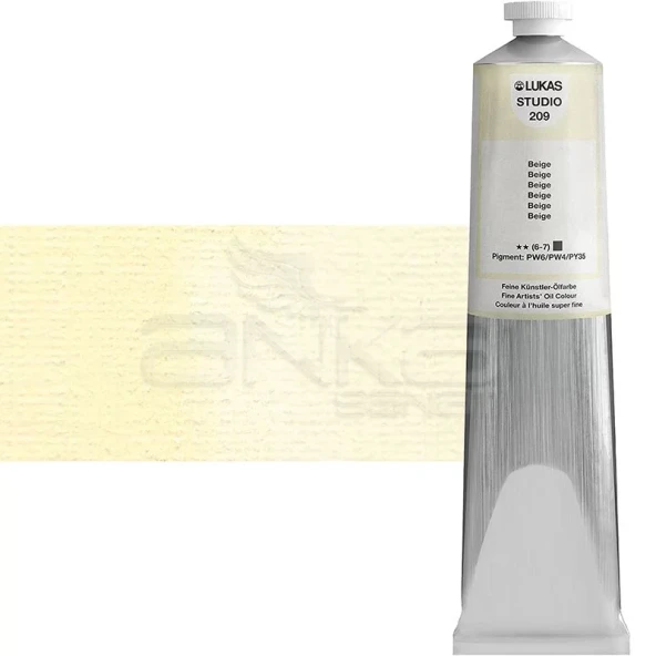 Lukas Studio Yağlı Boya 200ml 209 Beige ürün görseli 1
