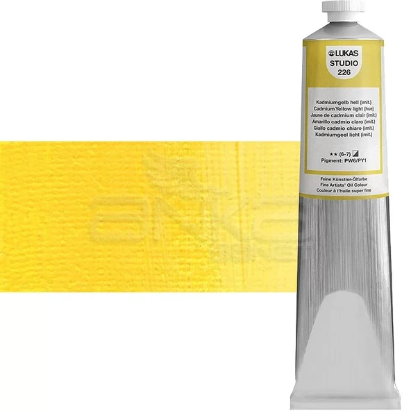Lukas Studio Yağlı Boya 200ml 226 Cadmium Yellow Light ürün görseli 1