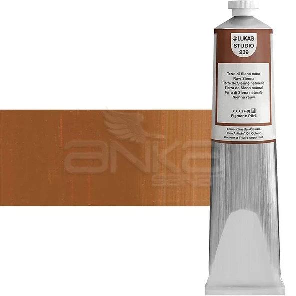 Lukas Studio Yağlı Boya 200ml 239 Raw Sienna ürün görseli 1