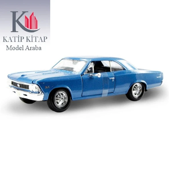 Maisto 1966 Chevrolet Chevelle SS 396 1/24 Model Araba ürün görseli 1