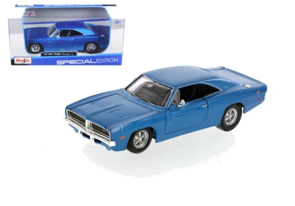 Maisto Dodge Charger R/T 1969  Mavi 1/25 Model Araba ürün görseli 1