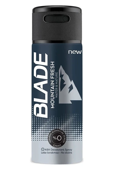 Blade Deodorant Mountain Fresh 150 Ml ürün görseli 1