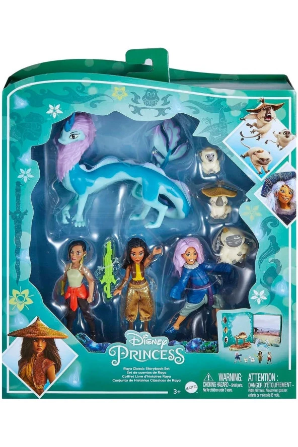 DİSNEY PRİNCESS HLX24 Disney Prenses Raya Ve Arkadaşları Hikaye Anlatımı Seti ürün görseli 1