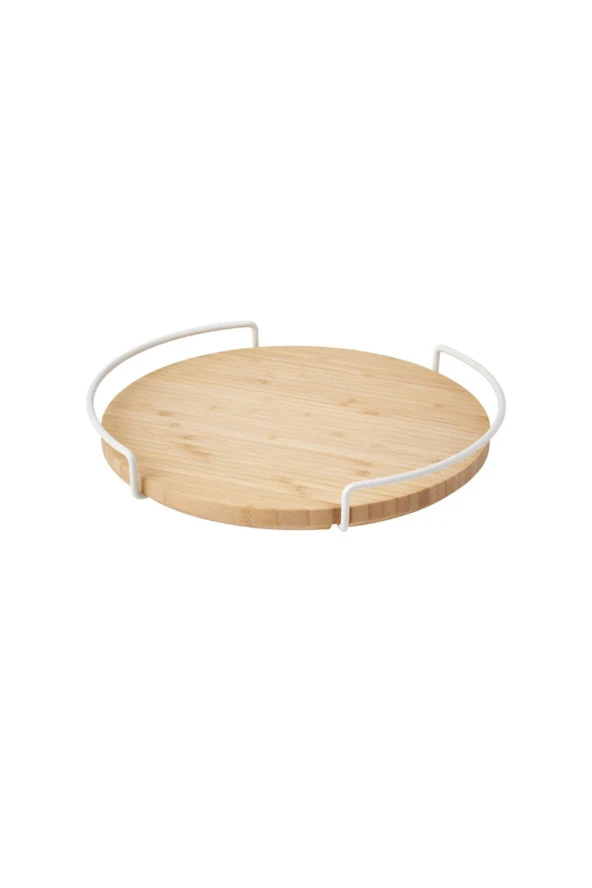 Aptıtlıg  Bambu Dönen Servis Tepsisi 28 Cm Döner Tabla ürün görseli 1