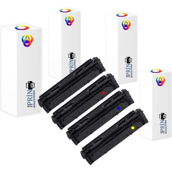 PlusPrint CRG-045H Canon I-Sensys LBP-612CDW Muadil Toner Seti ürün görseli 1