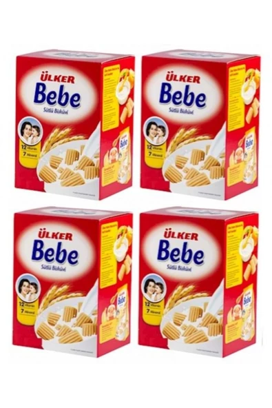 Ülker Bebe Bisküvisi 800gr Koli 4lü ürün görseli 1